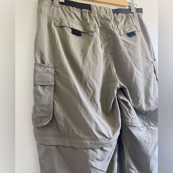 REI Hiking Cargo Convertible Pants Size 14P UPF 50 Active wear Gorpcore - Picture 8 of 11